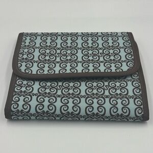 Scrolling Patterned Multi-pocket Folding Organizing/Storage Travel Bag